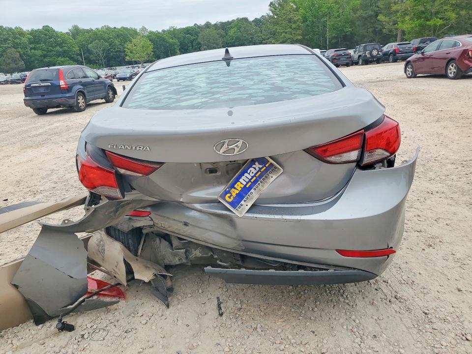 52717216 :رقم المزاد ، KMHDH4AE6FU343971 vin ، 2015 Hyundai Elantra مزاد بيع
