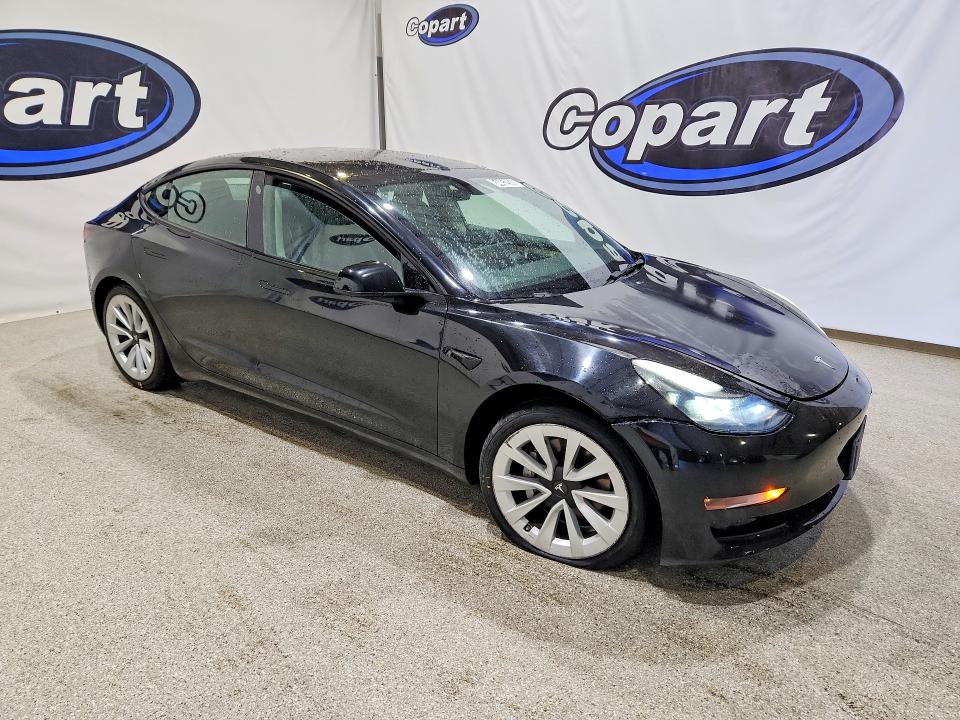 Aukcja sprzedaży 2022 Tesla Model 3, vin: 5YJ3E1EBXNF301012, numer aukcji: 54452936