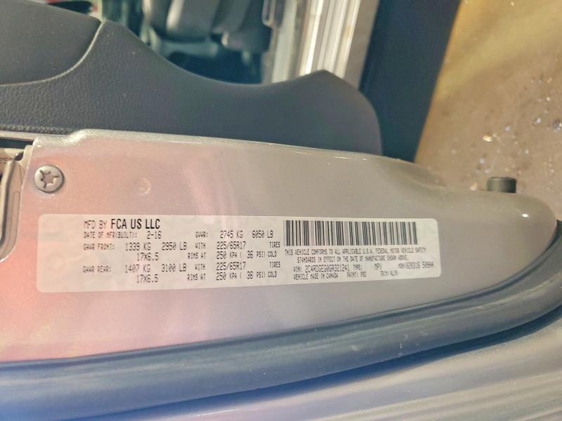Aukcja sprzedaży 2016 Dodge Grand Caravan, vin: 2C4RDGEG0GR321241, numer aukcji: 52730916
