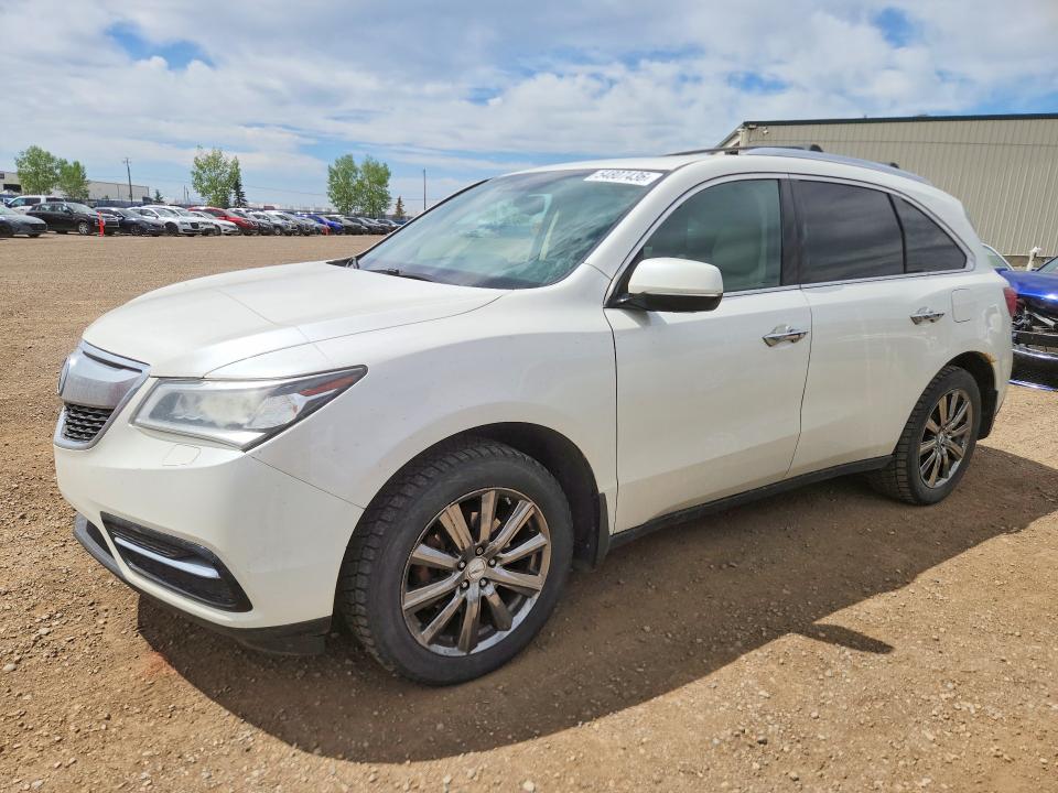 54807436 :رقم المزاد ، 5FRYD4H63EB503570 vin ، 2014 Acura Mdx مزاد بيع
