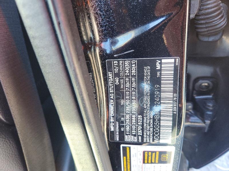Auction sale of the 2014 Mercedes-benz Glk, vin: WDCGG5HB8EG240919, lot number: 53209166