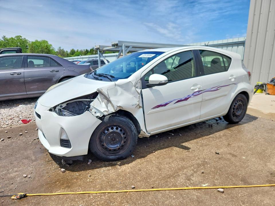 53978066 :رقم المزاد ، JTDKDTB36C1516951 vin ، 2012 Toyota Prius C مزاد بيع