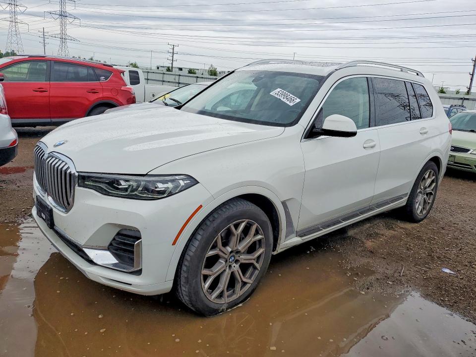 53998466 :رقم المزاد ، 5UXCW2C08N9L34412 vin ، 2022 Bmw X7 مزاد بيع