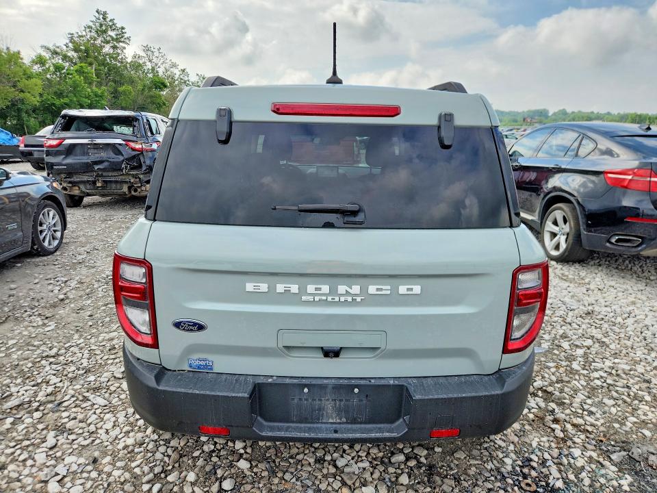 54834916 :رقم المزاد ، 3FMCR9B66MRA96078 vin ، 2021 Ford Bronco Sport مزاد بيع