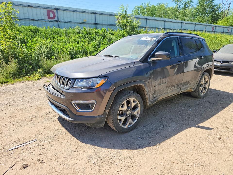 55345756 :رقم المزاد ، 3C4NJDCB4JT259585 vin ، 2018 Jeep Compass مزاد بيع