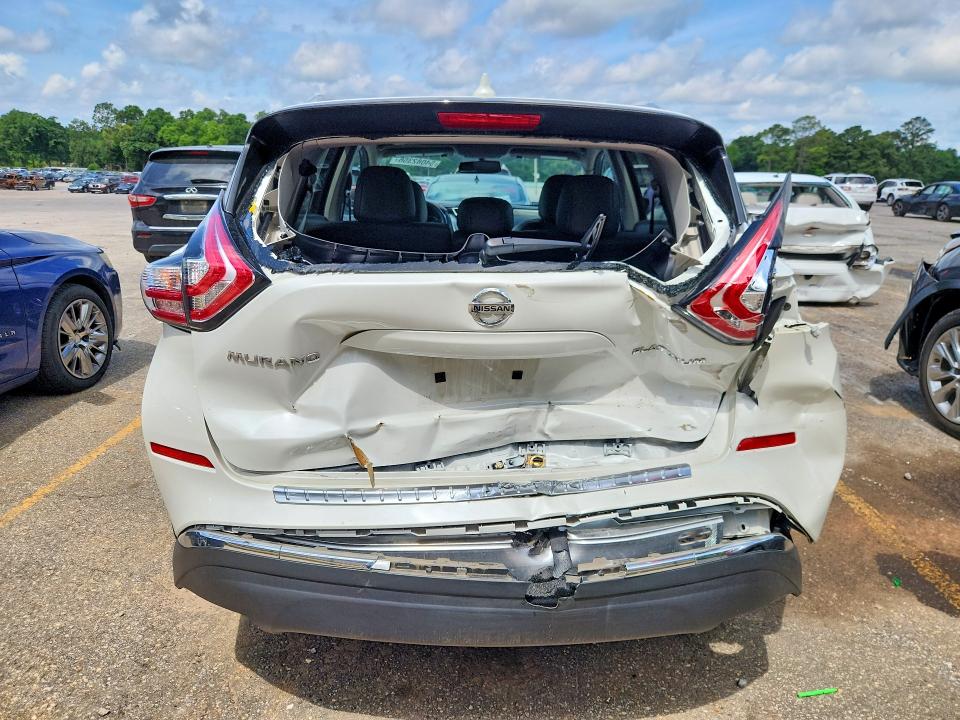 2016 Nissan Murano მანქანა იყიდება აუქციონზე, vin: 5N1AZ2MG8GN151173, აუქციონის ნომერი: 54082356
