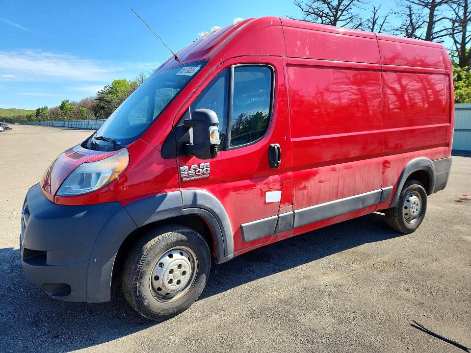 2016 Ram Promaster 2500 მანქანა იყიდება აუქციონზე, vin: 3C6TRVCG7GE127037, აუქციონის ნომერი: 55179326