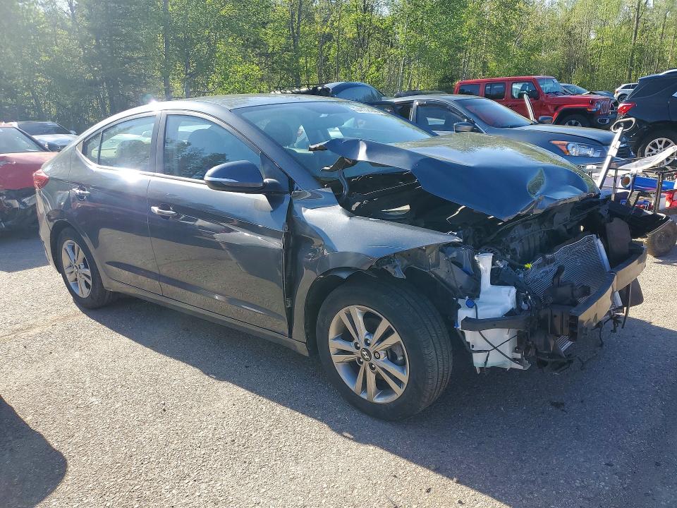 2018 Hyundai Elantra მანქანა იყიდება აუქციონზე, vin: KMHD84LF6JU642486, აუქციონის ნომერი: 54132146