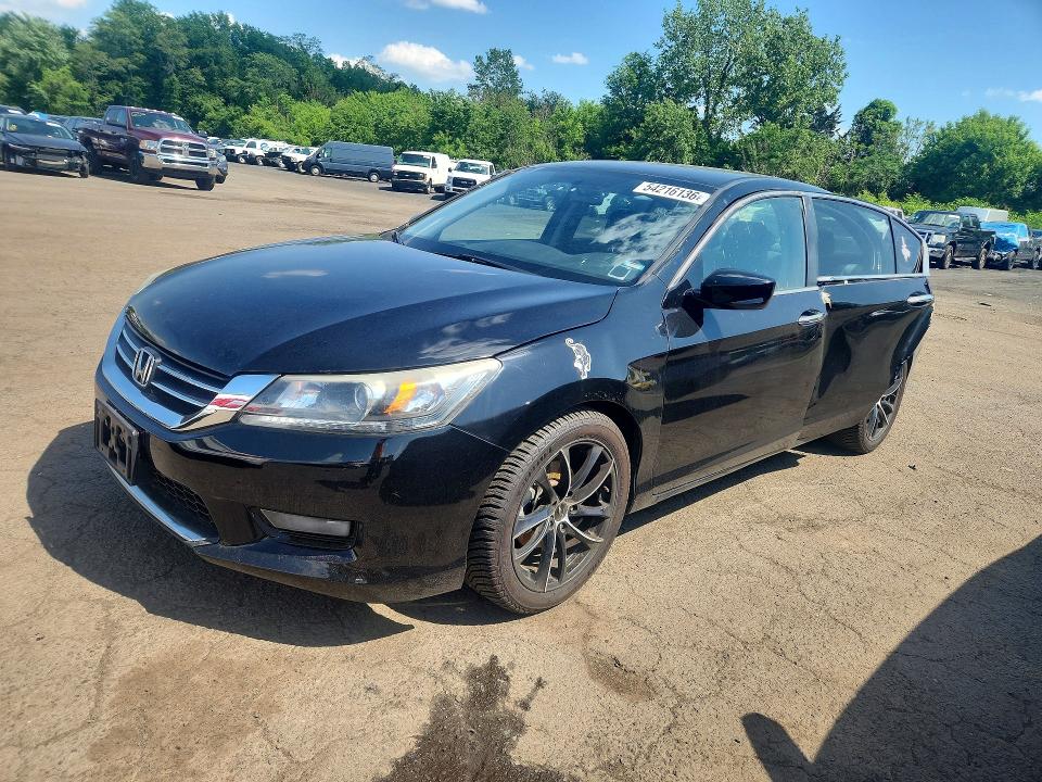 2014 Honda Accord მანქანა იყიდება აუქციონზე, vin: 1HGCR2F59EA070696, აუქციონის ნომერი: 54216136