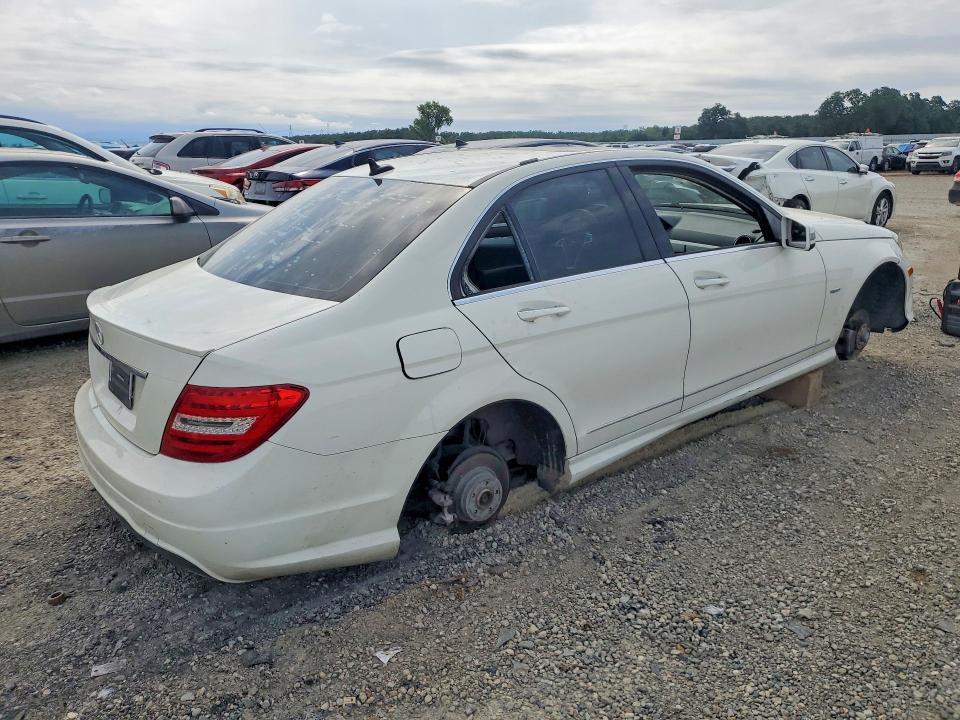 Aukcja sprzedaży 2012 Mercedes-benz C, vin: WDDGF4HB0CA632897, numer aukcji: 51868156