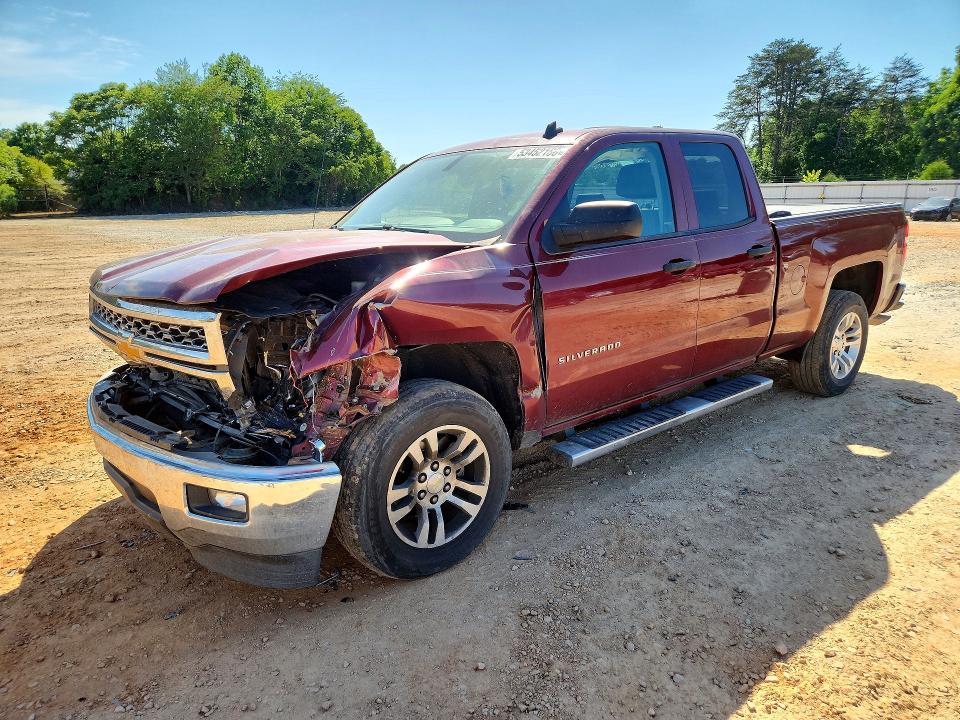 53452166 :رقم المزاد ، 1GCRCREC8EZ323169 vin ، 2014 Chevrolet Silverado مزاد بيع