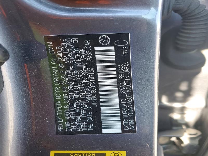 Продажа на аукционе авто 2014 Lexus Es, vin: JTHBK1GG0E2147134, номер лота: 53057356