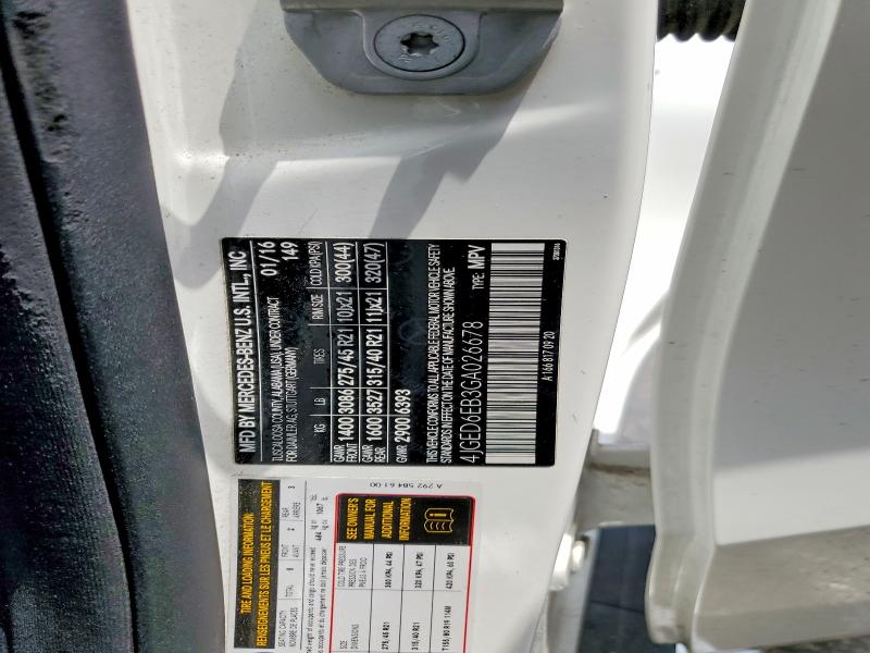 55214056 :رقم المزاد ، 4JGED6EB3GA026678 vin ، 2016 Mercedes-benz Gle Coupe مزاد بيع