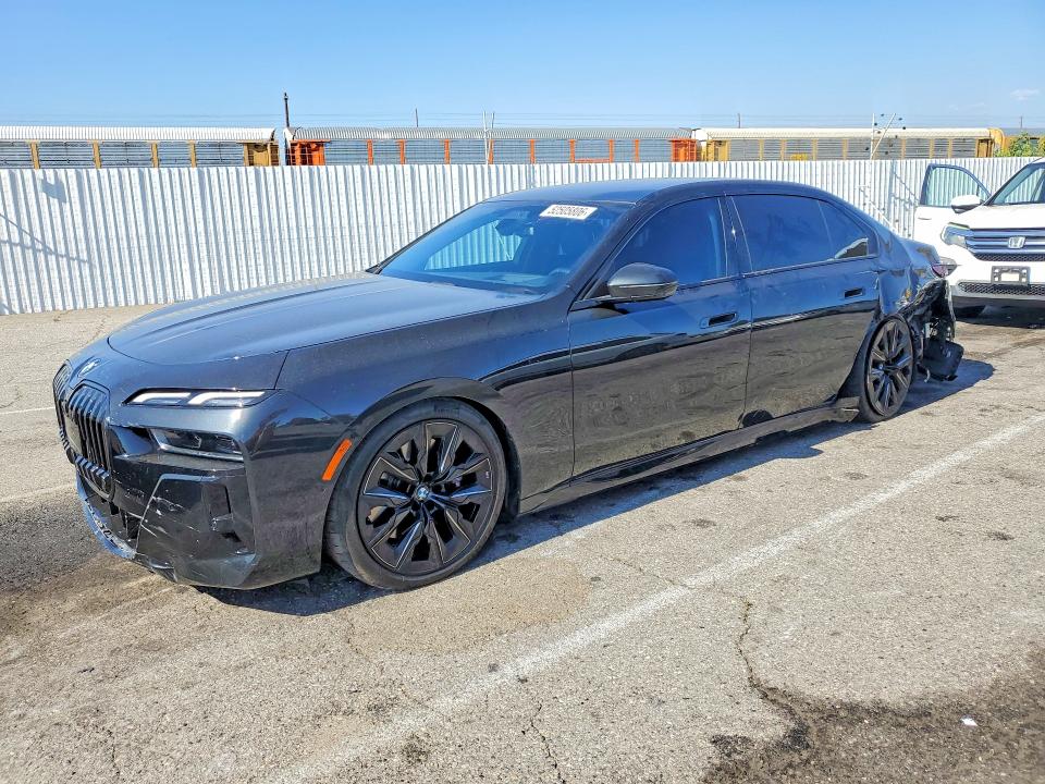 2023 Bmw 740 მანქანა იყიდება აუქციონზე, vin: WBA23EH00PCN65520, აუქციონის ნომერი: 52505806
