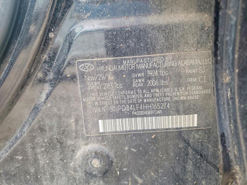 Продаж на аукціоні авто 2017 Hyundai Elantra, vin: 5NPD84LF4HH165274, номер лоту: 52951816