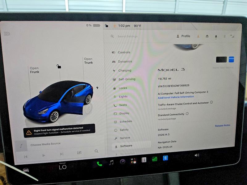 Aukcja sprzedaży 2022 Tesla Model 3, vin: 5YJ3E1EA3NF368929, numer aukcji: 54658946