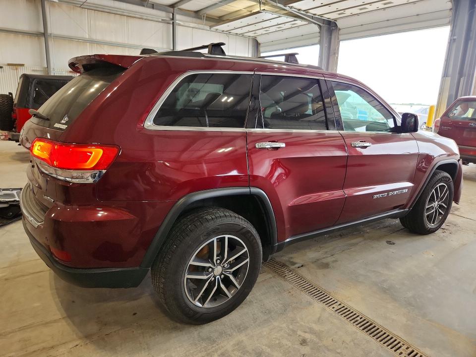 2018 Jeep Grand Cherokee მანქანა იყიდება აუქციონზე, vin: 1C4RJFBG3JC296617, აუქციონის ნომერი: 55041486
