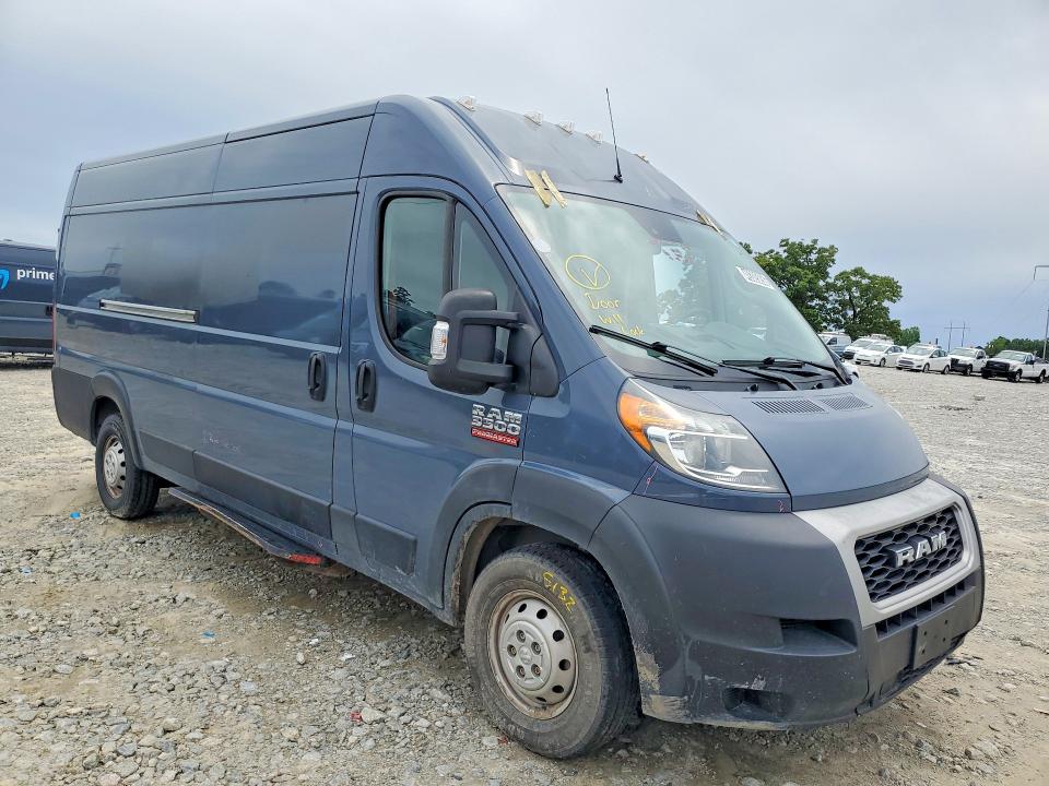 49305056 :رقم المزاد ، 3C6MRVJG9ME586296 vin ، 2021 Ram Promaster 3500 مزاد بيع