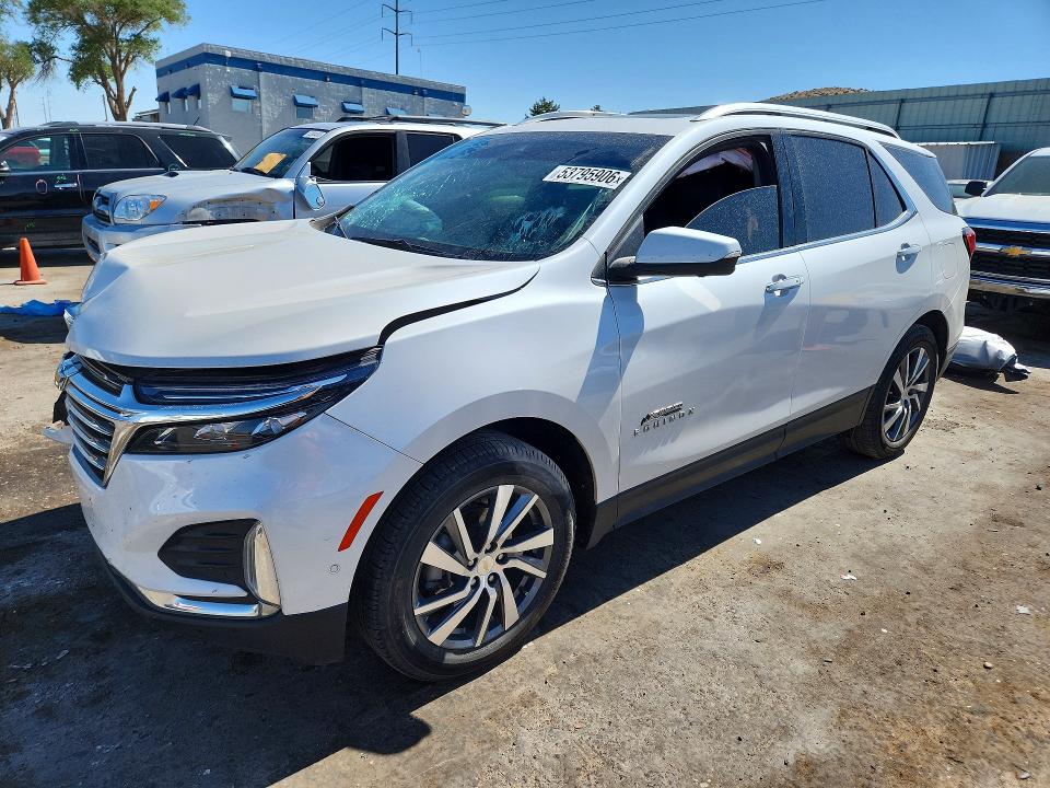 Aukcja sprzedaży 2022 Chevrolet Equinox, vin: 3GNAXXEV8NS168991, numer aukcji: 53795906