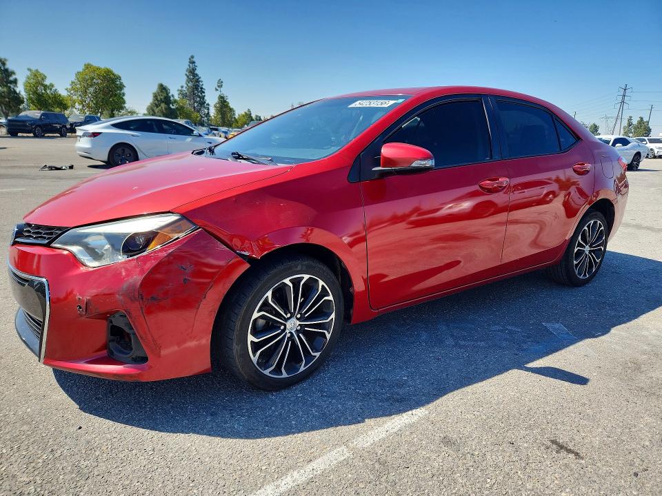 Auction sale of the 2016 Toyota Corolla, vin: 5YFBURHE8GP545462, lot number: 54253156