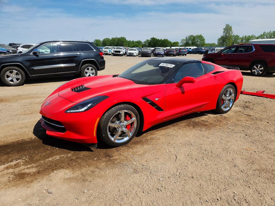 2015 Chevrolet Corvette მანქანა იყიდება აუქციონზე, vin: 1G1YD2D77F5123373, აუქციონის ნომერი: 54789376