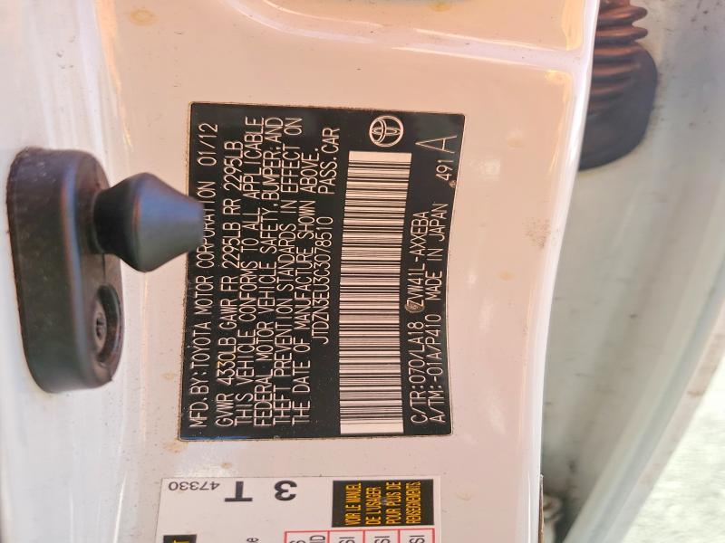 Aukcja sprzedaży 2012 Toyota Prius V, vin: JTDZN3EU3C3078510, numer aukcji: 54020646