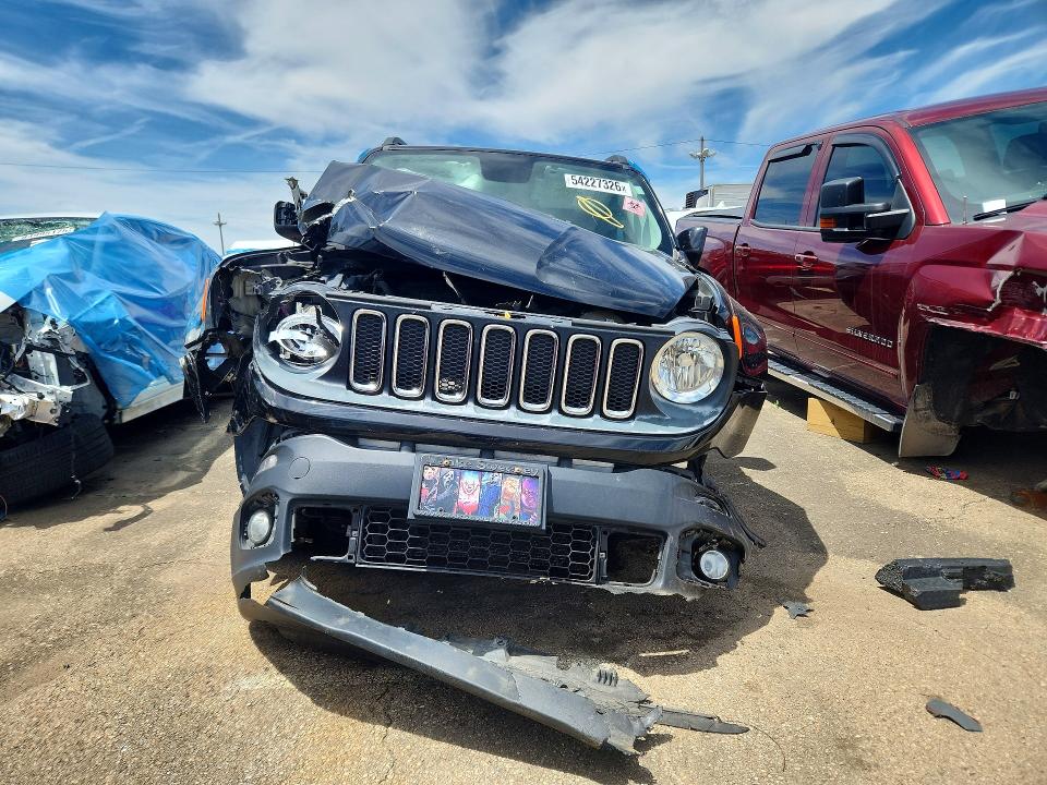 54227326 :رقم المزاد ، ZACCJABB3HPF07916 vin ، 2017 Jeep Renegade مزاد بيع
