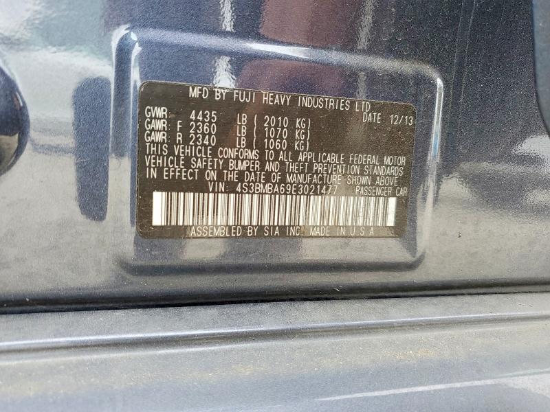 Продаж на аукціоні авто 2014 Subaru Legacy, vin: 4S3BMBA69E3021477, номер лоту: 51807116