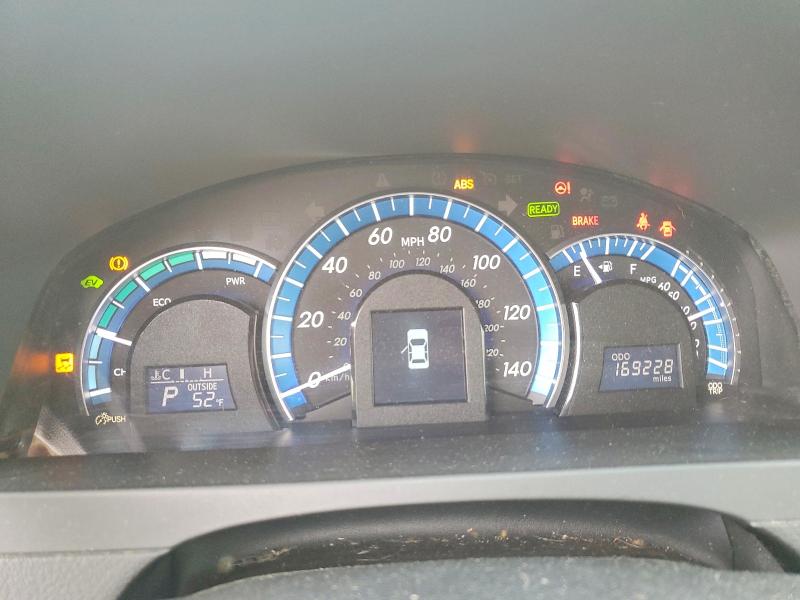 2012 Toyota Camry Hybrid მანქანა იყიდება აუქციონზე, vin: 4T1BD1FK3CU018657, აუქციონის ნომერი: 52967146