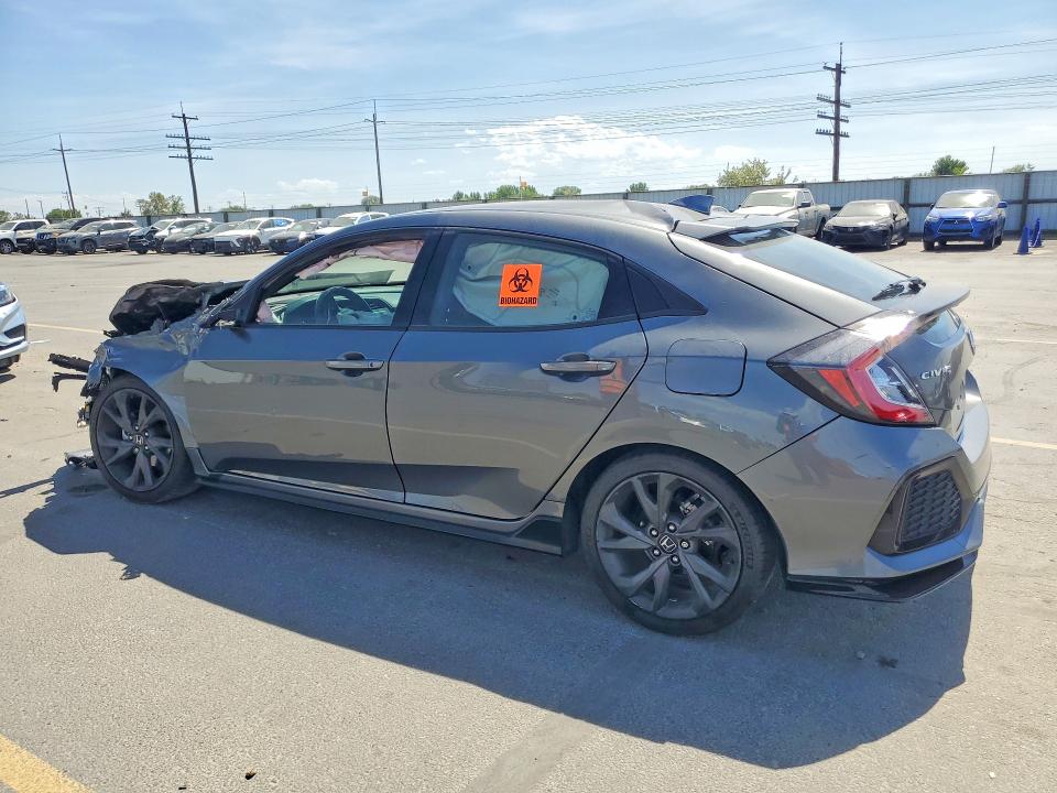 2018 Honda Civic მანქანა იყიდება აუქციონზე, vin: SHHFK7H47JU408811, აუქციონის ნომერი: 53075886