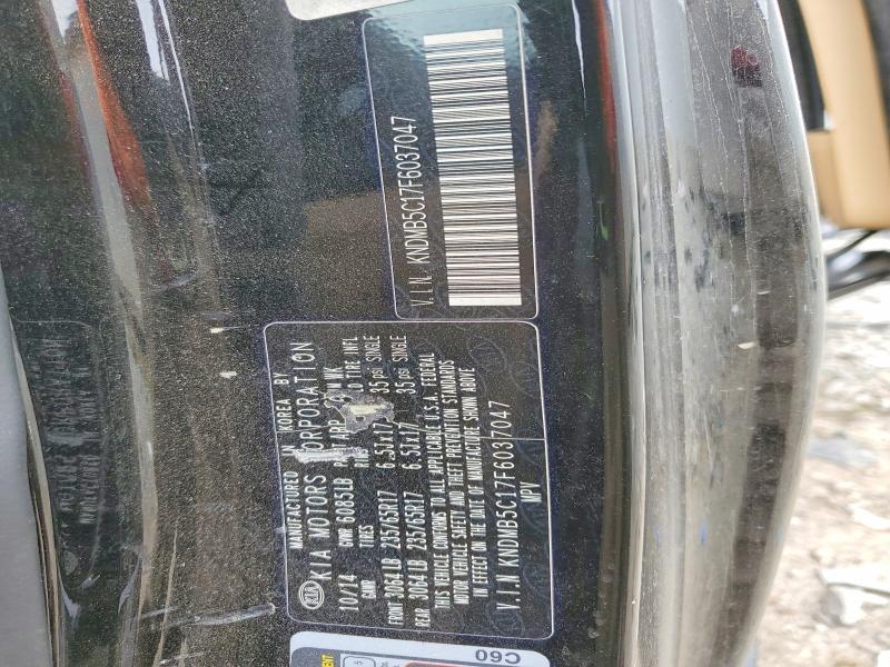 Aukcja sprzedaży 2015 Kia Sedona, vin: KNDMB5C17F6037047, numer aukcji: 52331566