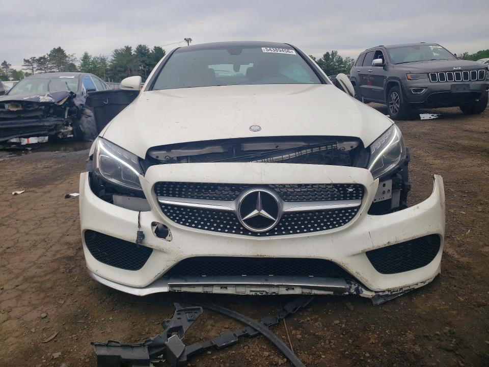 54389456 :رقم المزاد ، WDDWJ4KB4HF380844 vin ، 2017 Mercedes-benz C مزاد بيع