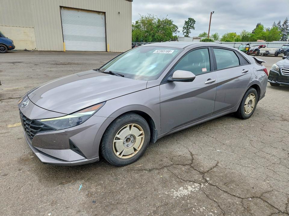 2022 Hyundai Elantra მანქანა იყიდება აუქციონზე, vin: KMHLL4AG4NU348368, აუქციონის ნომერი: 52365166