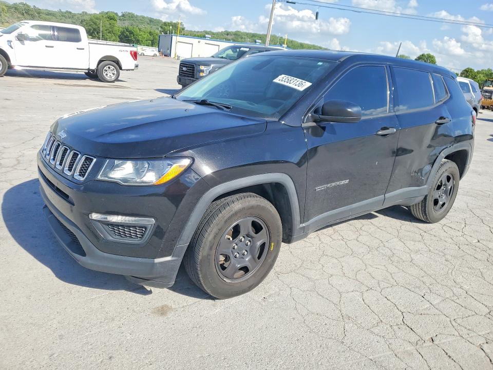 Auction sale of the 2018 Jeep Compass, vin: 3C4NJCAB1JT267477, lot number: 53583136