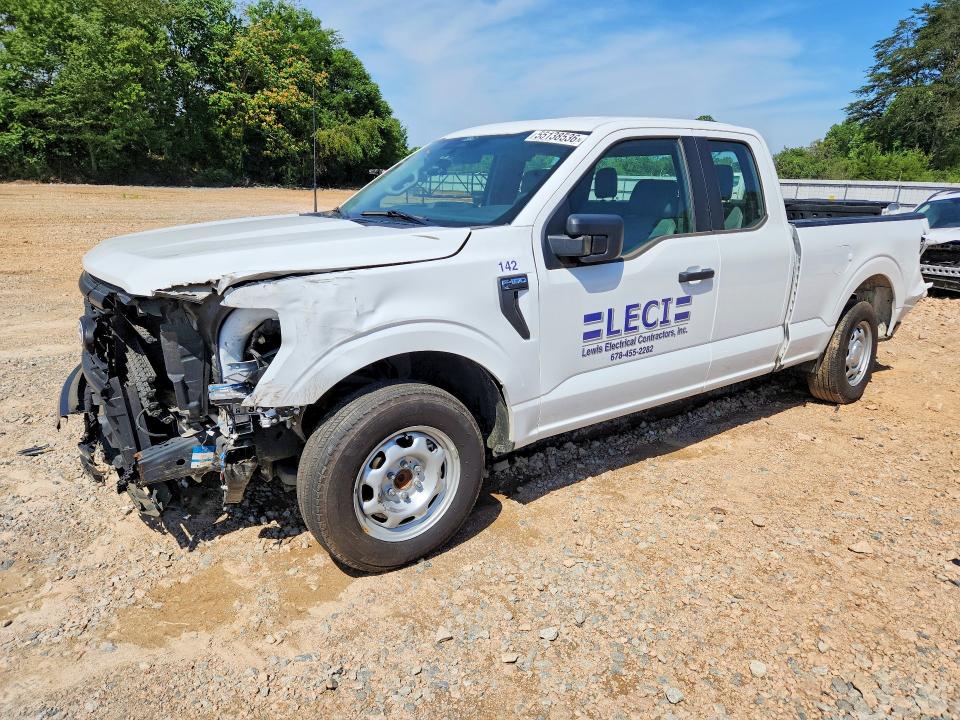 55138536 :رقم المزاد ، 1FTEX1K87SKD54955 vin ، 2025 Ford F150 مزاد بيع