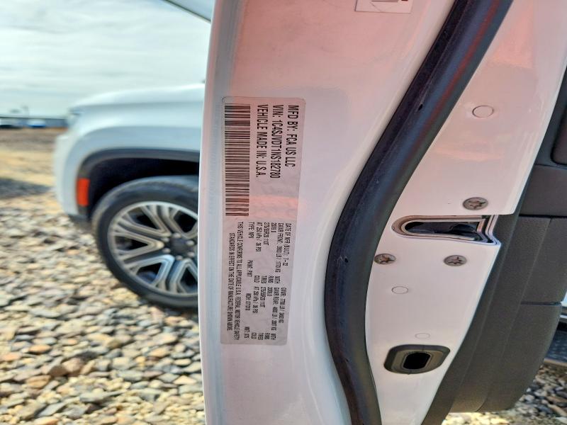 53389386 :رقم المزاد ، 1C4SJVDT1NS182780 vin ، 2022 Jeep Wagoneer مزاد بيع