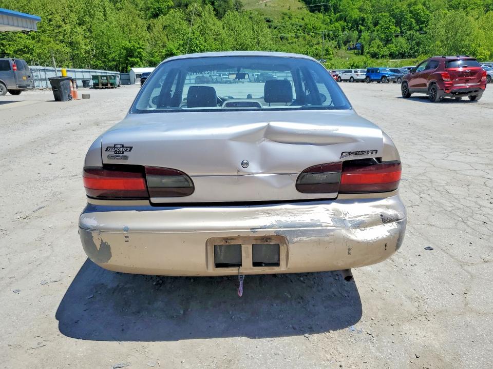 1997 Geo Prizm მანქანა იყიდება აუქციონზე, vin: 1Y1SK5265VZ452610, აუქციონის ნომერი: 52386116