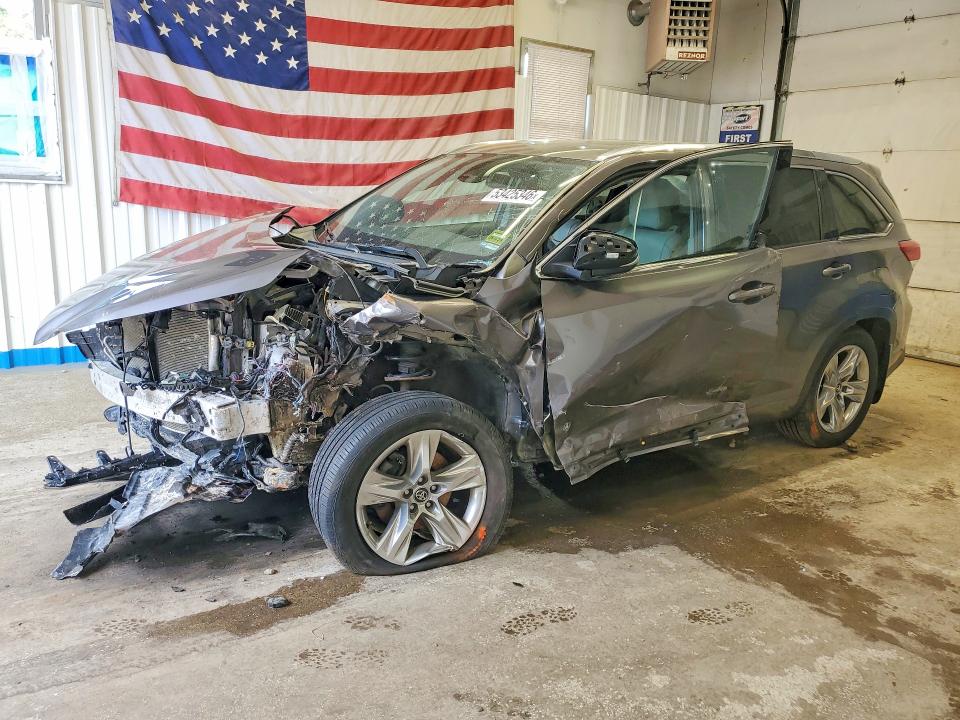 53425346 :رقم المزاد ، 5TDDZRFH0KS727714 vin ، 2019 Toyota Highlander مزاد بيع