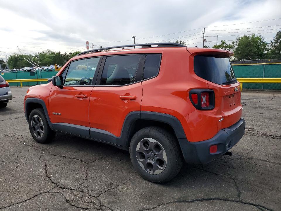 55299956 :رقم المزاد ، ZACCJBAT7GPE23340 vin ، 2016 Jeep Renegade مزاد بيع