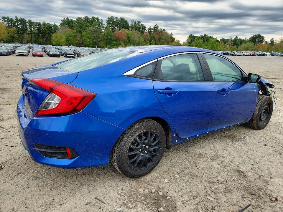52538056 :رقم المزاد ، 19XFC2F61KE200484 vin ، 2019 Honda Civic مزاد بيع