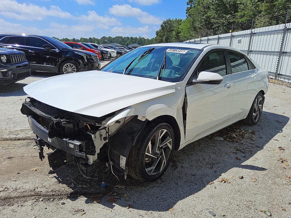 Auction sale of the 2024 Hyundai Elantra, vin: KMHLN4DJXRU107096, lot number: 53273846