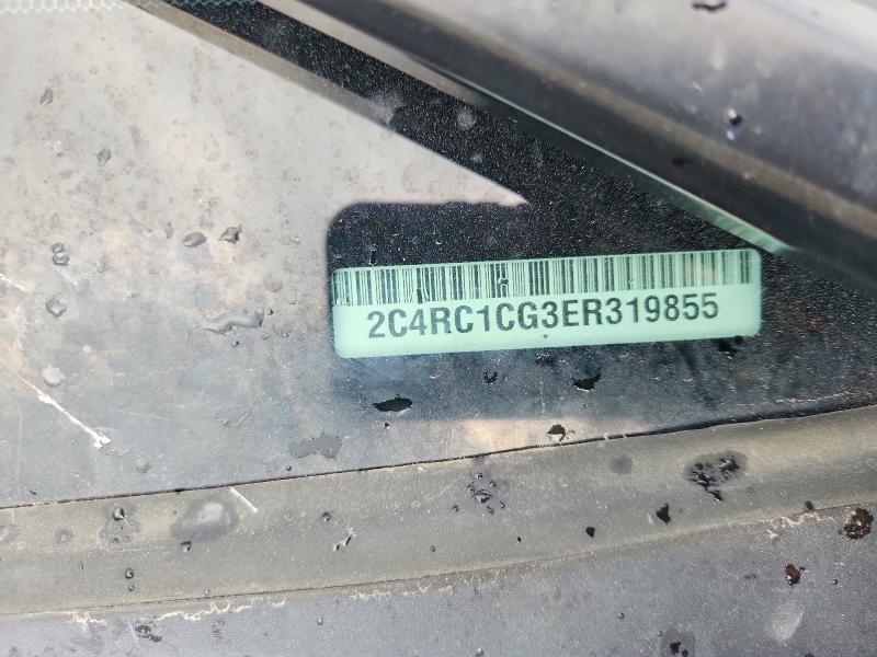 2014 Chrysler Town & Country მანქანა იყიდება აუქციონზე, vin: 2C4RC1CG3ER319855, აუქციონის ნომერი: 55003946