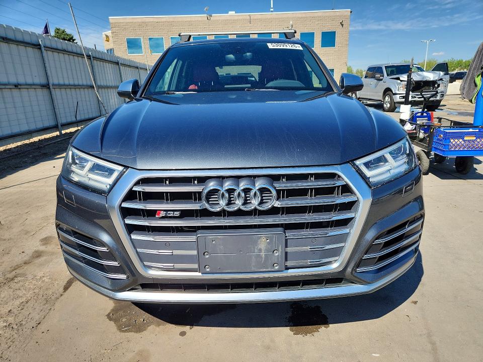 2018 Audi Sq5 მანქანა იყიდება აუქციონზე, vin: WA1A4AFY0J2166580, აუქციონის ნომერი: 53099126