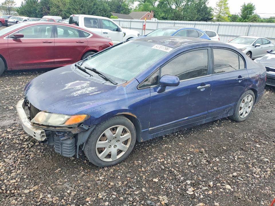 2008 Honda Civic მანქანა იყიდება აუქციონზე, vin: 1HGFA16528L053486, აუქციონის ნომერი: 54781796