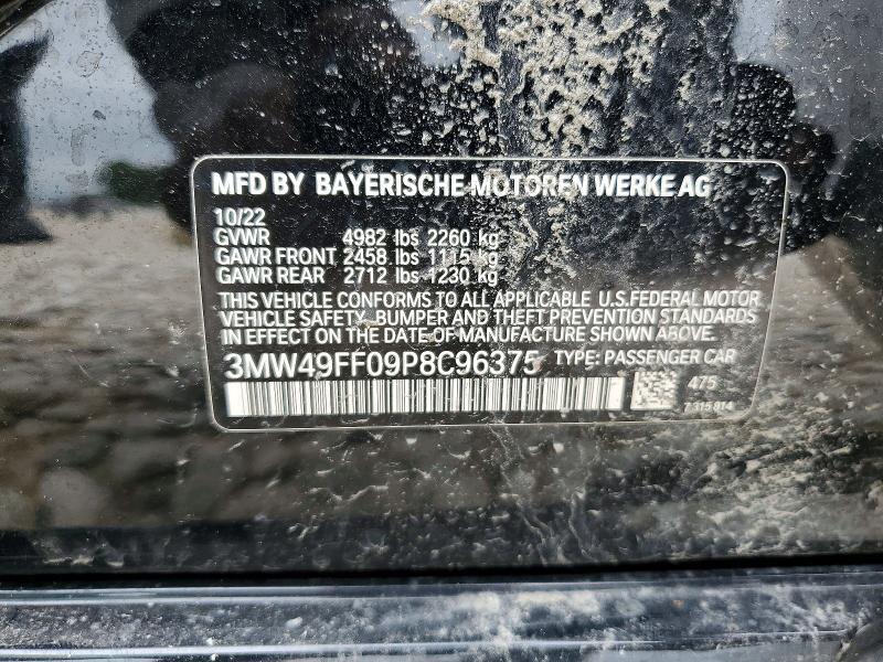 Aukcja sprzedaży 2023 Bmw M340xi, vin: 3MW49FF09P8C96375, numer aukcji: 52173316
