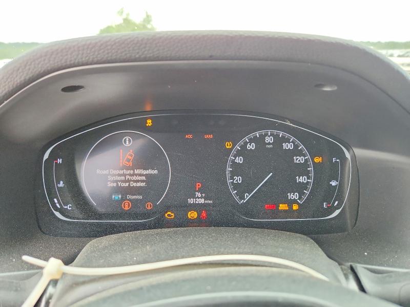 53715156 :رقم المزاد ، 1HGCV1F55KA090056 vin ، 2019 Honda Accord مزاد بيع