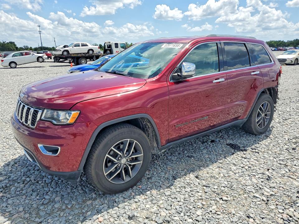 52071656 :رقم المزاد ، 1C4RJFBG2JC180101 vin ، 2018 Jeep Grand Cherokee مزاد بيع