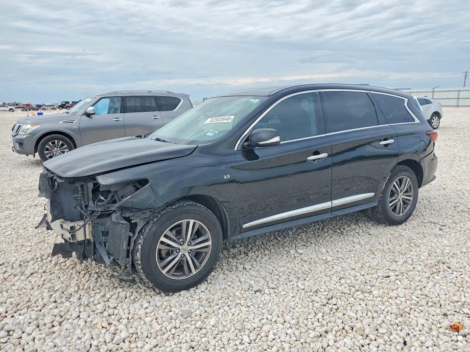 52555646 :رقم المزاد ، 5N1DL0MM9KC565303 vin ، 2019 Infiniti Qx60 مزاد بيع