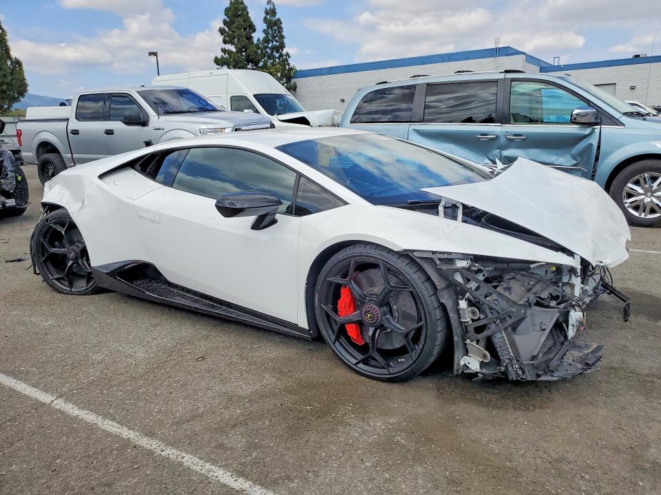 2018 Lamborghini Huracan მანქანა იყიდება აუქციონზე, vin: ZHWUD4ZF4JLA08259, აუქციონის ნომერი: 55025156