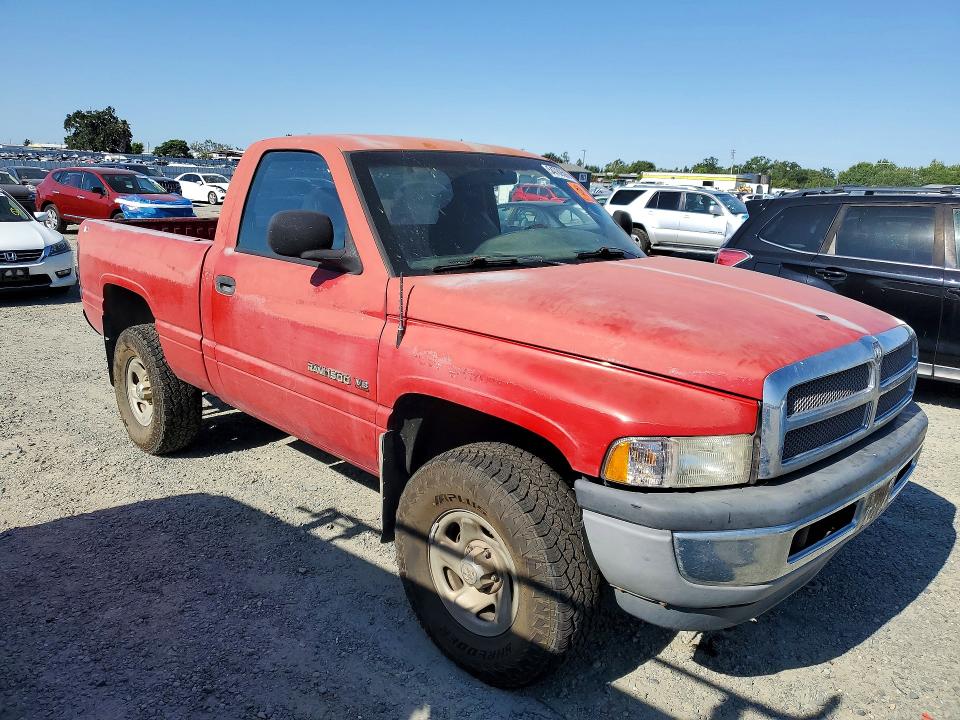 1999 Dodge Ram 1500 მანქანა იყიდება აუქციონზე, vin: 1B7HF16Y0XS322401, აუქციონის ნომერი: 54789596
